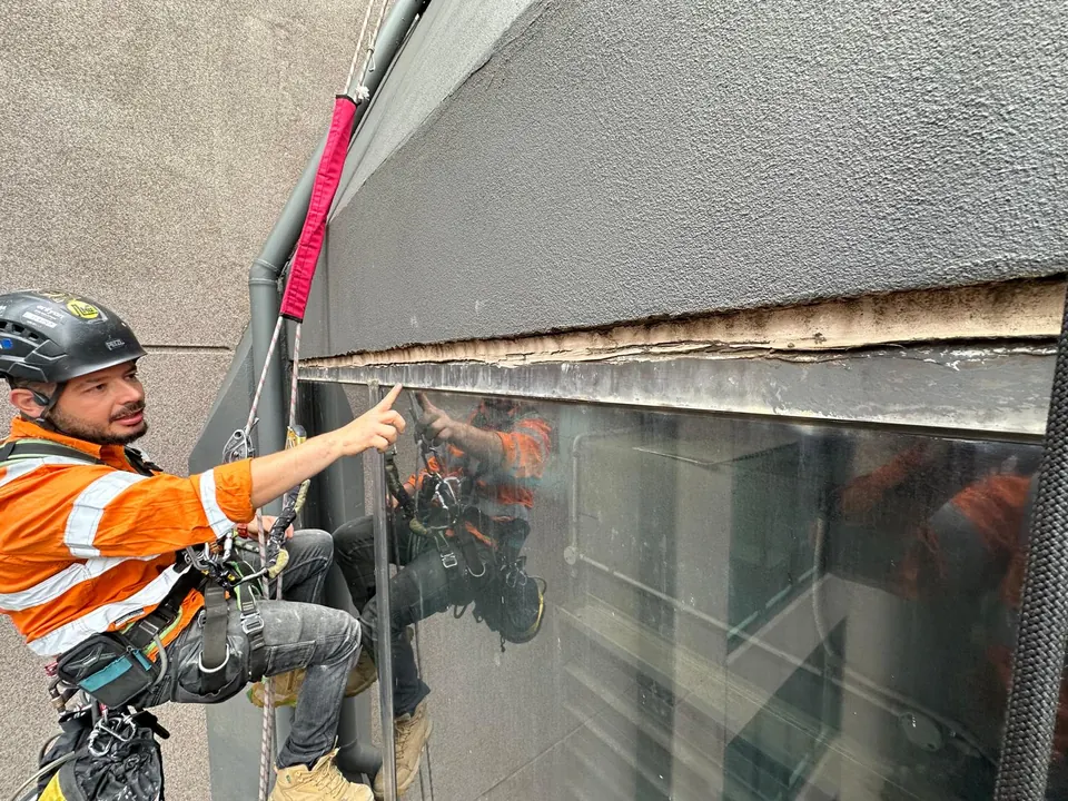 Façade remedial works at Astorial Apartments, Melbourne